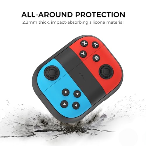Image of TRONWIN Silicone Airpods Pro 2 Case Protective Cover Skin Gamepad Design for Airpods Pro 2022