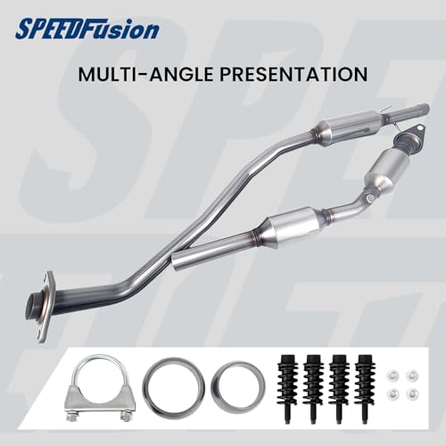 SpeedFusion Catalytic Converter Compatible with Toyota Corolla 2003-2008, Matrix 2003-2008, Pontiac Vibe 2003-2008 1.8L Catalytic Convertor (EPA Compliant) by SPEEDFusion - Used condition - Image 4