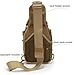Jungle Leopard Men's Chest Bag Camo Shoulder Bag Utility Sling Pack Backpack MOLLE Camping Fishing Trekking(MCBK)