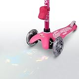 Micro Scooters | Scooter/Bike 2in1 Projector & Torch | Kids Cycling Accessories | Rechargable | Waterproof | Boys & Girls | Unicorn Print