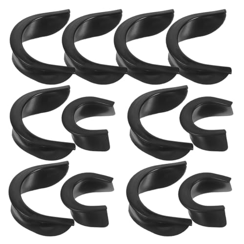 Protector para bolsillos de billar contra el desgaste diario, kit de plástico de 12 piezas