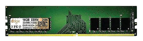 Image of Dolgix16GB DDR4 2666MHz Desktop RAM (Memory) U-DIMM | Long-DIMM | CL-19 | PC4-21333, (1Rx8 Single Rank) 3 Year Warranty (Made in India)
