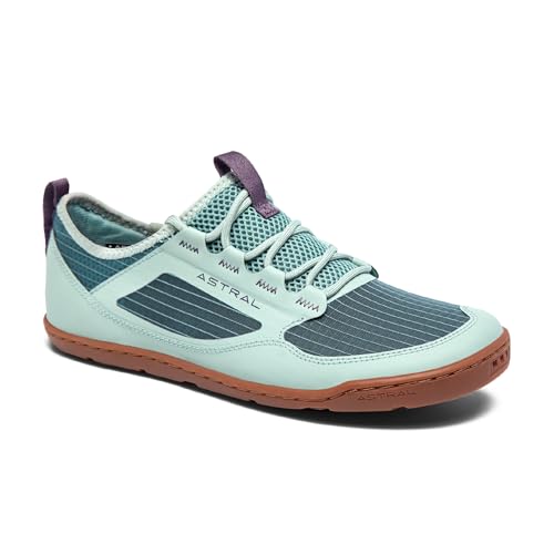 Astral Loyak AC Water Shoe - Men’s & Women’s Barefoot, Quick-Drying, Minimalist Sneaker for Kayaking, Beachwear, Fishing, & Hiking - Seaglass Green - Men's 5/Women's 6