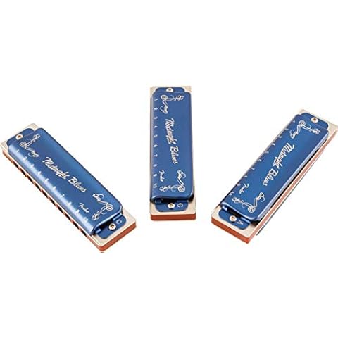 Fender Midnight Blues Harmonica Set of 3 Cover