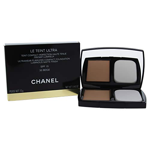 Chanel Le Teint Ultra Tenue Compact Foundation Spf 15-30 Beige By Chanel for Women - 0.45 Oz Foundation, 0.45 Ounce