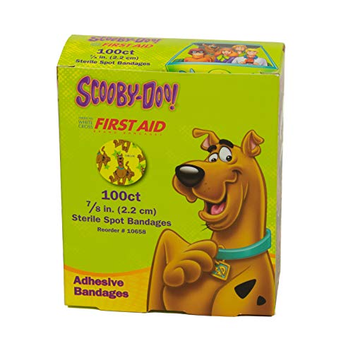 Bandage 596779 Childrens Bandages, Scooby Doo Spot, 7/8"