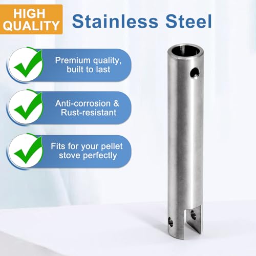 Criditpid Ersatz 86620 Rührwerksantriebswelle für US Stove & USSC American Harvest 6039, 6100, 6500, 8500 Pelletofen. – Bild 5