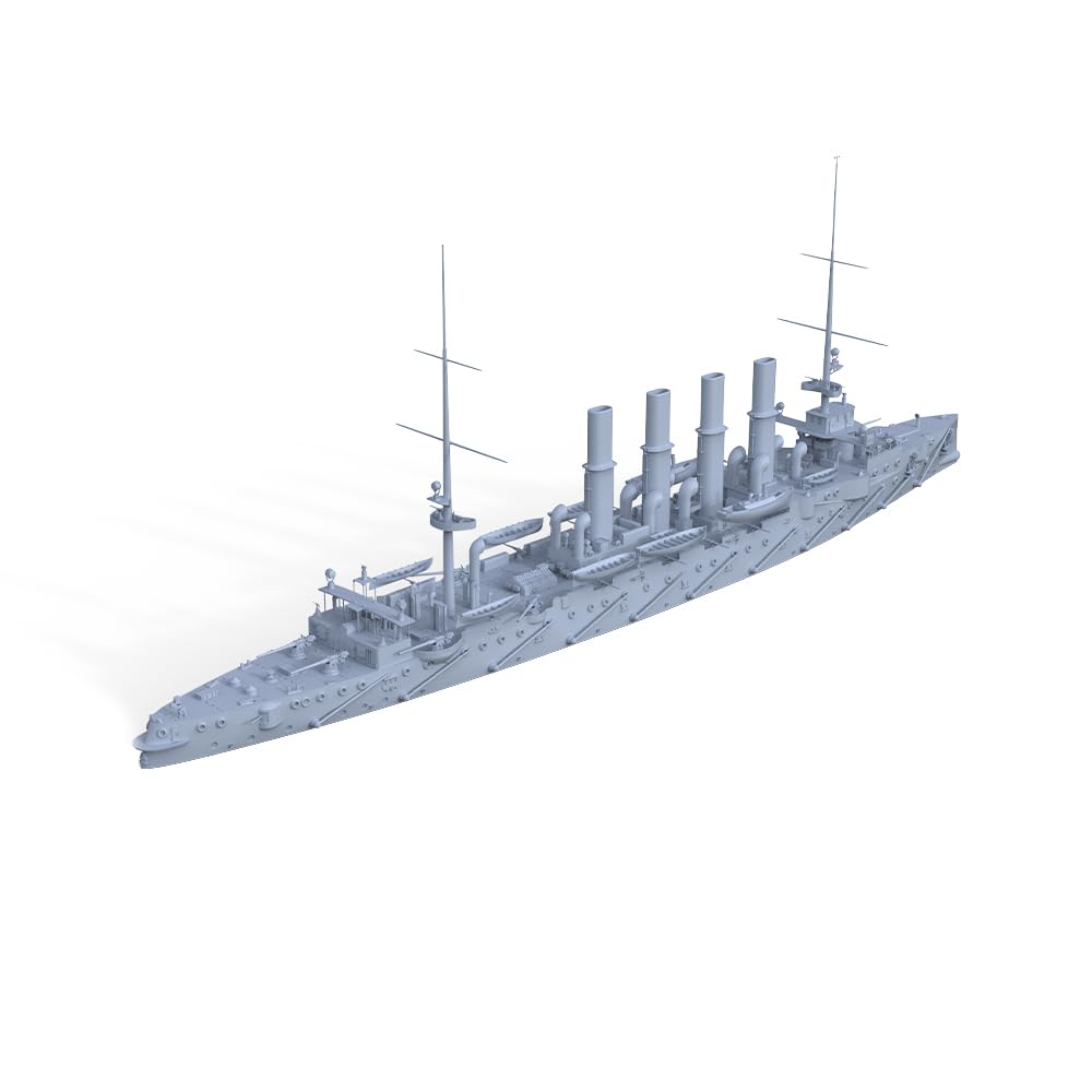 MRY-SFW SSC450504-A 1/450 - Kit per modellini militari, incrociatore russo Varjag