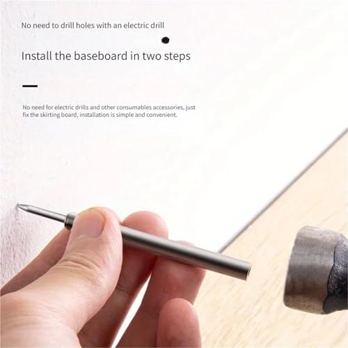Clavos de Doble Cabeza Galvanizados para Muebles de Madera con Mangos Lisos (300 piezas) miniatura 5