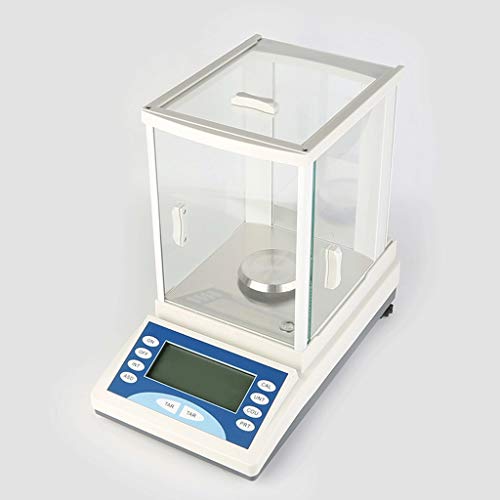 icVantA 0.0001g High Precision Laboratory Balance Analytical Balance Electronic Scales with Glass Windproof Cover for Precision Weighing?100gx0.0001g