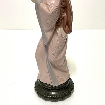 Amazon.co.jp: リヤドロ LLADRO 芸者 菊花扇子 日本人形 陶器人形