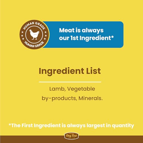Image of Barkbutler x Dogfest Meat Sticks Lamb, Dog Treat 45g| Protein Packed, Made with Natural Ingredients | 0% Artificial Flavours, Colours or Preservatives | Select Grade, for All Adult Breeds