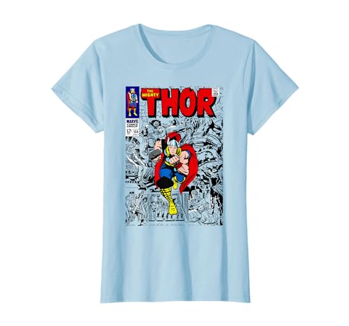 Marvel The Mighty Thor Retro Classic Comic Camiseta