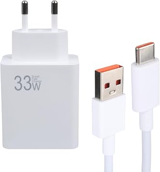 33 Watt Turbo Usb Charging Head Adapter + Type-C Cable, 1 Meter, QC 3.0 Fast Charging Indicator, Weko,
