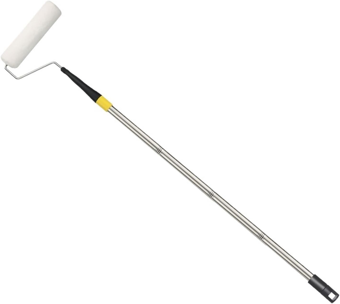 Paint Brush Multi-Function Roller kit with House Stainless Steel Pole ，Compatible for Walls and Ceiling(Roller Brush)