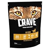 Crave Dry Cat Food - High Protein and Grain-Free Cat Food with Turkey and Chicken, 750 g (Pack of 4)