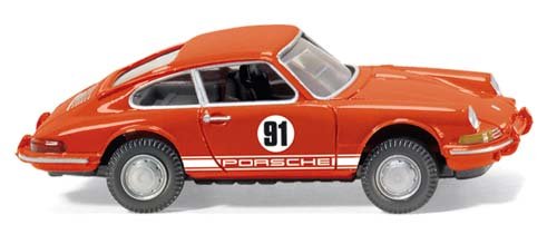 Preisvergleich Produktbild Wiking 016002 Porsche 911 Coupé Renndienst 1:87