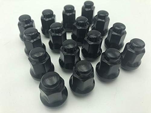 01-13 Polaris Sportsman 3/8-24 Black Tapered Lug Nut Set