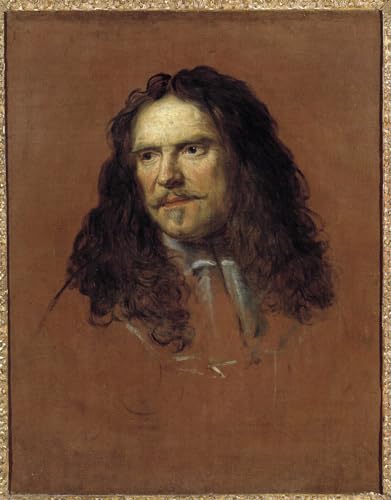 YIMACBJXX Berühmte Gemälde Leinwand Drucken Poster Wandbilder Porträt von henri de la tour gemälde von charles le brun Modern Poster für Wohnzimmerdekoration 60x90cm