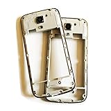 Middle Chassis Plate Bezel Housing Frame Bezel Housing with Power Volume Button for Samsung Galaxy S4 Mini I9190