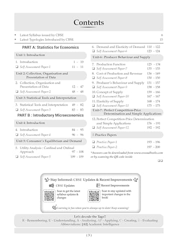 Image of Oswaal CBSE Class 11 Economics Question Bank | Chapter & Topic-wise Solved Papers (2017-2026) | Based on Syllabus (April 2026) | Includes 2026 Papers | For 2027 Exam