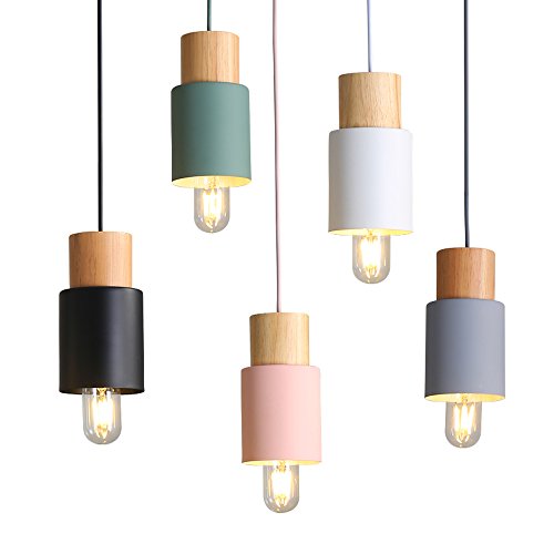 Suspension E27 lustre moderne macaron pour creer une table de bistro chic