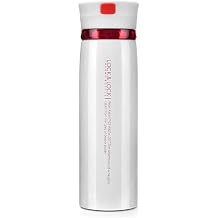 Environmentally Friendly Mug Ultra-Lightweight Portable Tea Men and Women Stainless Steel Water Cup Vacuum Non-Slip Leak-Proof Student Cup Color Black White
