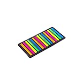 Tamaño: como se muestra Para marcador de página planificador pegatinas oficina escuela papelería 160/300 unids color transparente fluorescente índice pestañas banderas nota pegajosa moda en práctica