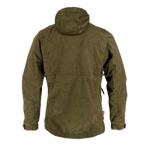 Full mundur Outdoorjacke Camo Jagdjacke Wanderjacke leichte Übergangsjacke winddichte Jacke wasserdichte Regenjacke atmungsaktive Funktionsjacke mit abnehmbarer Kapuze für Herren