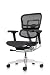 Eurotech Seating Ergohuman Mid Back Mesh Swivel Chair, Black