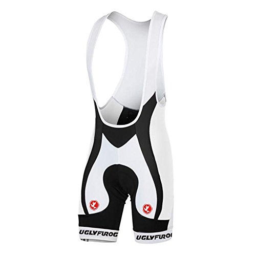 UGLY FROG Fahrradhose Herren mit Träger Radtrikot Kurz Fahrradbekleidung Radsport Radlerhose Radhose im Sommer Cover