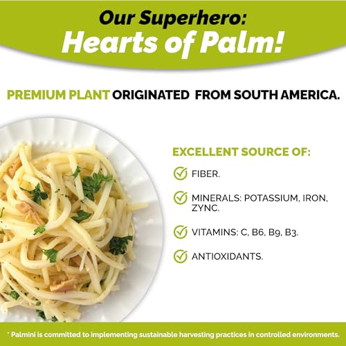 Palmini QUI012X3 Linguine Pasta | Low-Carb Pasta, Low-Calorie Hearts Of Palm Pasta | Keto Pasta, Gluten Free, Vegan, Non-Gmo, Plant Based Pasta, Healthy Noodles thumb #4