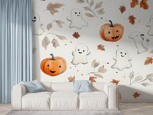 ̂t ǎ Halloween J{` EH[XebJ[ H JGf̗t NX V[ ͂ DIY V[g 450×300cm  Ƌp  F-601