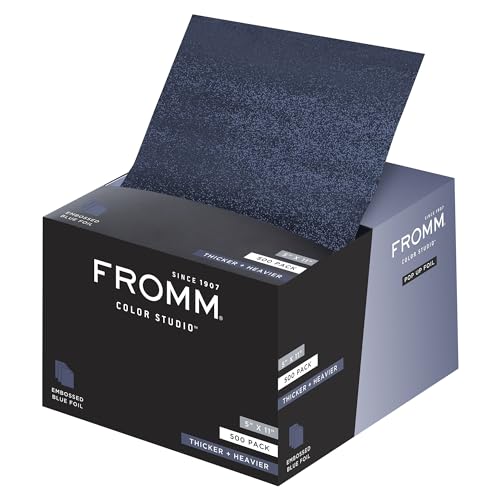 Image of Fromm Color Studio Blue 5X11 Thick Pop Up Foil 500 Pack