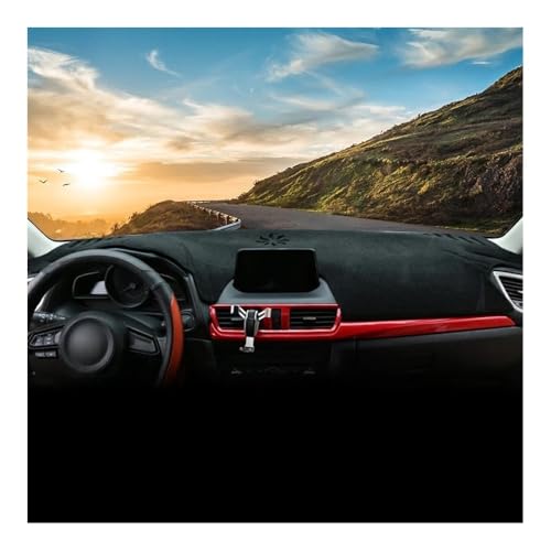 Couverture tableau de bord pour Mazda 3 2014-2018 idéale contre les reflets