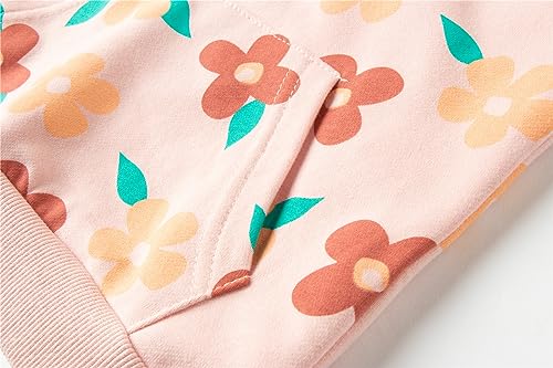 Image of Mud Kingdom Little Girls Boys Hooded Sweatshirt Jersey Cotton Pullover Fashion Spring Fall