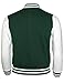 BCPOLO Baseball Jacket Varsity Baseball Cotton Jacket Letterman jacket 8 Colors-green M US
