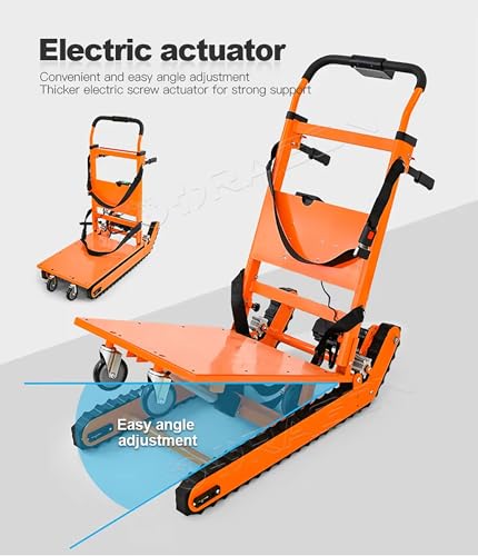 Carretilla eléctrica para escaleras con sistema de tracción miniatura 4