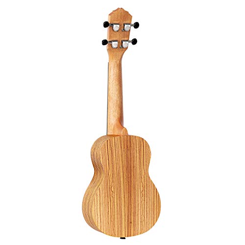 Ortega RFU10Z Friends Série Ukulélé soprano avec housse/Cordes Aquila Bois Zebrawood/Satin - Les Beatles, Paul McCartney, John Lennon, RIngo Starr, George Harrison Ortega RFU10Z Friends Série Ukulélé soprano avec housse/Cordes Aquila Bois Zebrawood/Satin – Image 3
