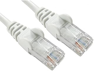 World of Data 15m White Network Cable Gigabit Lead / CAT5e (enhanced) / RJ45 / Ethernet/Patch/LAN/Router/Modem / 10/100