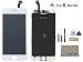 iphone 6 Screen Replacement Set For Lcd Touch Screen Digitizer Frame Assembly (Free Tool Kit) iphone 6 4.7 (White)