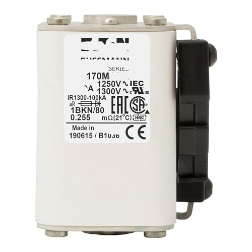 Fusible 170M4440 type cube standard européen pour installation à extrémité plate