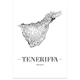 JUNIWORDS Stadtposter - Wähle Deine Stadt - Teneriffa - 30 