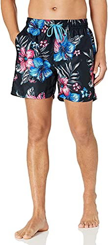 Image of Kanu Surf Men's Big Viper Extended Size Stripe Swim Trunk