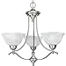 Avalon Chandelier in Brushed Nickel