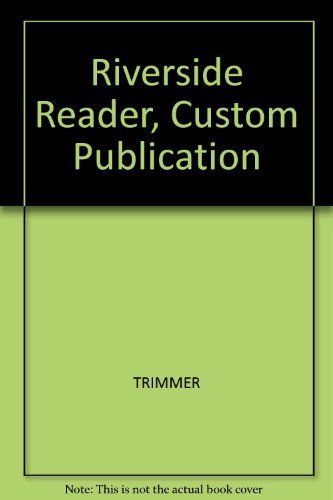 Riverside Reader, Custom Publication 0618187340 Book Cover