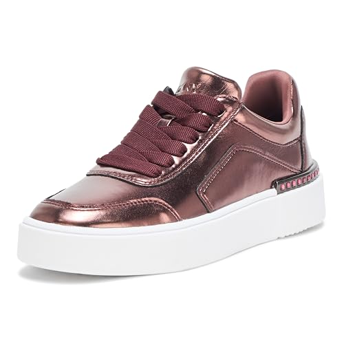 Image of DKNY Womens Beverley Everyday Platform Lace Up Sneaker