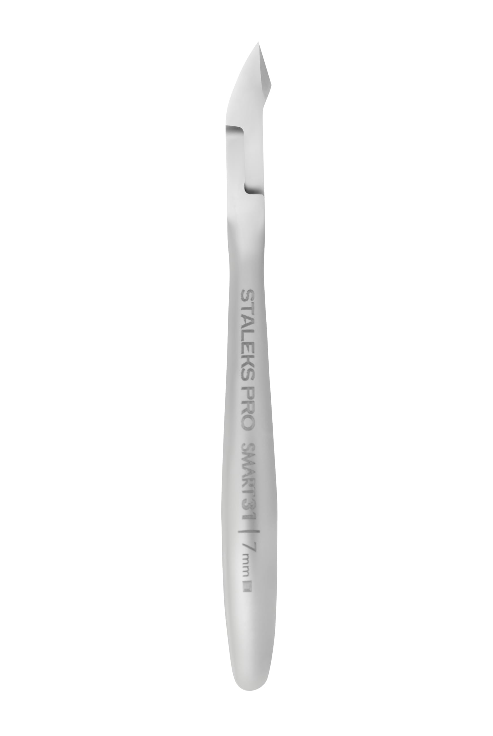 STALEKS PRO by Natury Nails Pinza professionale per cuticole 7 mm. Acciaio inossidabile. (Smart 31-7mm)