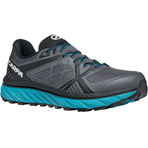 Scarpa Herren Spin Infinity Traillaufschuhe, Anthracite ARSF Velox Cross, 45.5 EU