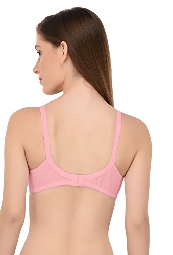 Image of Fabme Women's Cotton Non-Padded Wire Free Maternity Bra Multicolored